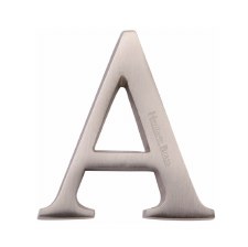Heritage C1565 Letter A Satin Nickel Heritage C1565 Letter A Satin Nickel
