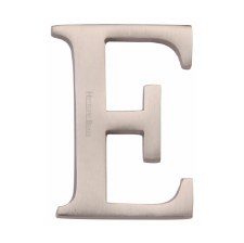 Heritage C1565 Letter E Satin Nickel