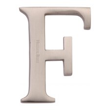 Heritage C1565 Letter F Satin Nickel Heritage C1565 Letter F Satin Nickel