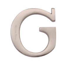 Heritage C1565 Letter G Satin Nickel