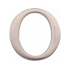 Heritage C1565 Letter O Satin Nickel