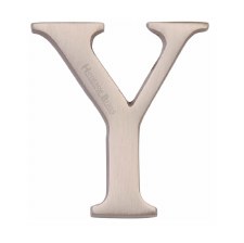 Heritage C1565 Letter Y Satin Nickel