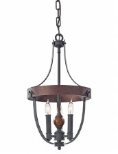 Feiss Alston 3 Light Iron Ceiling Pendant Black Feiss Alston 3 Light Iron Ceiling Pendant Black