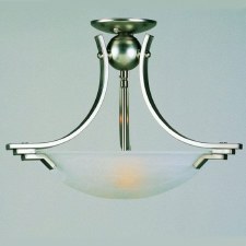 Amora Flush Ceiling Light Satin Nickel Amora Flush Ceiling Light Satin Nickel