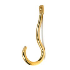 From The Anvil Anchor Coat Hook Polished Brass
