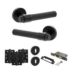 Andretta Sashlock Door Pack 2.5" Matt Black