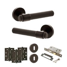 Andretta Sashlock Door Pack 2.5" Urban Dark Bronze