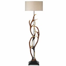 David Hunt ANT4929 Antler Floor Lamp with Cream Shade David Hunt ANT4929 Antler Floor Lamp with Cream Shade