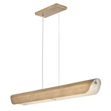 Hinkley Arco LED Lineat Pendant Heritage Brass Hinkley Arco LED Lineat Pendant Heritage Brass