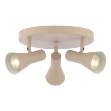 Arnel Triple Round Spotlight Matt Taupe