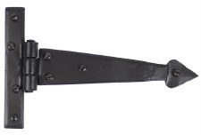 From The Anvil Arrow Head T Hinges Black 6"