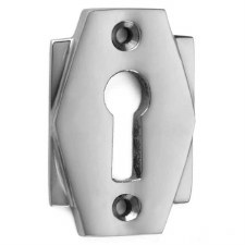 Croft Art Deco Escutcheon 7008 Polished Chrome