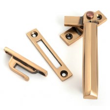 From The Anvil Art Deco Castement Fastener Right Hand Polished Bronze