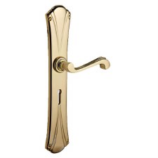 Art Nouveau 703 Door Knocker Polished Brass Unlacquered - Broughtons ...