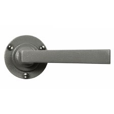 Stonebridge Arundel Round Rose Handles Armor Coat Satin Steel Stonebridge Arundel Round Rose Handles Armor Coat Satin Steel
