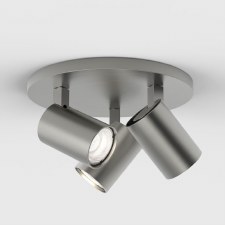 Ascoli Triple Round Plate Spotlights Matt Nickel