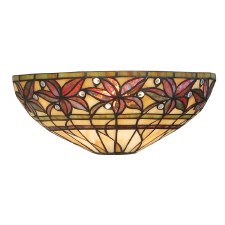 Interiors 1900 Ashtead Tiffany Flush Wall Light Interiors 1900 Ashtead Tiffany Flush Wall Light