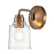 Kichler Aivian Single Wall Light Weathered Brass