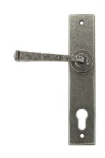 From The Anvil Avon Espag Door Handles Pewter