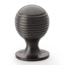 Caesar Cupboard Knob 25mm Dark Bronze PVD