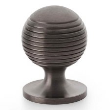 Caesar Cupboard Knob 32mm Dark Bronze PVD