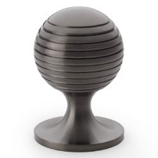 Caesar Cupboard Knob 38mm Dark Bronze PVD