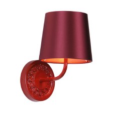 David Hunt Aziz Wall Light Strawberry Red