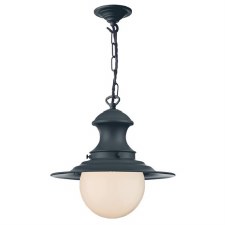 David Hunt Baby Station Ceiling Pendant Light Smoke Blue