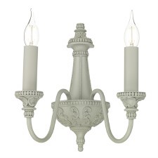 David Hunt BAI0939 Bailey Double Wall Light Ash Grey David Hunt BAI0939 Bailey Double Wall Light Ash Grey