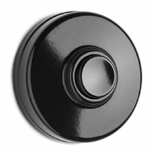 Bakelite Bell Push Black/White