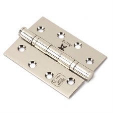 From The Anvil Ball Bearing Butt Hinges 4" Polished Nickel