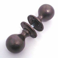 Aston Ball Door Knobs Rustic Solid Bronze 46mm Aston Ball Door Knobs Rustic Solid Bronze 46mm
