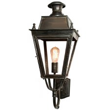 Balmoral Wall Lantern Antique Brass