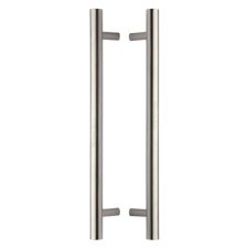 Heritage Bar Door Pull Handle BTB1361 457mm Satin Nickel
