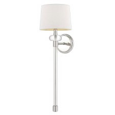 Quoizel Barbour Wall Light Polished Nickel