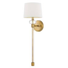 Quoizel Barbour Wall Light Weathered Brass