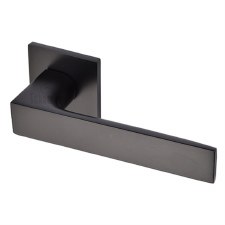 Sorrento Barcelona Square Rose Door Handle Matt Black