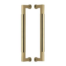 Door Handles : Pull Handles : Polished Brass - Broughtons Lighting