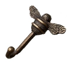 Door Fittings : Hat & Coat Hooks : Antique Brass - Broughtons Lighting &  Ironmongery
