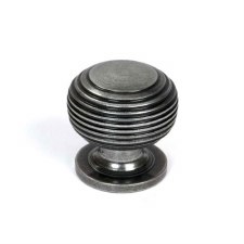 From The Anvil Beehive Cabinet Knob 30mm Pewter