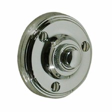 Victorian Constable 632 Door Bell Push Polished Nickel