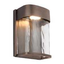 Feiss Bennie LED Wall Light Small Antique Bronze Feiss Bennie LED Wall Light Small Antique Bronze