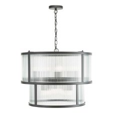 Bianka 6 Light Pendant Matt Black