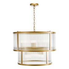 Bianka 6 Light Pendant Painted Bronze