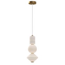 Alora Mood Bijoue LED Pendant Aged Gold