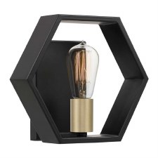 Quoizel Bismark Wall Light Black