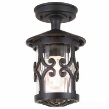 Elstead Hereford Tube Light Black