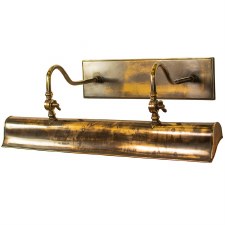 Blenheim Trough Picture Light 615mm Renovated Brass