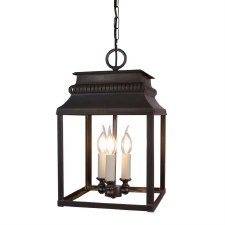 Bordeaux Hanging Lantern Medium Antique