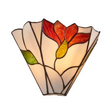 Interiors 1900 Botanica Tiffany Wall Light Interiors 1900 Botanica Tiffany Wall Light